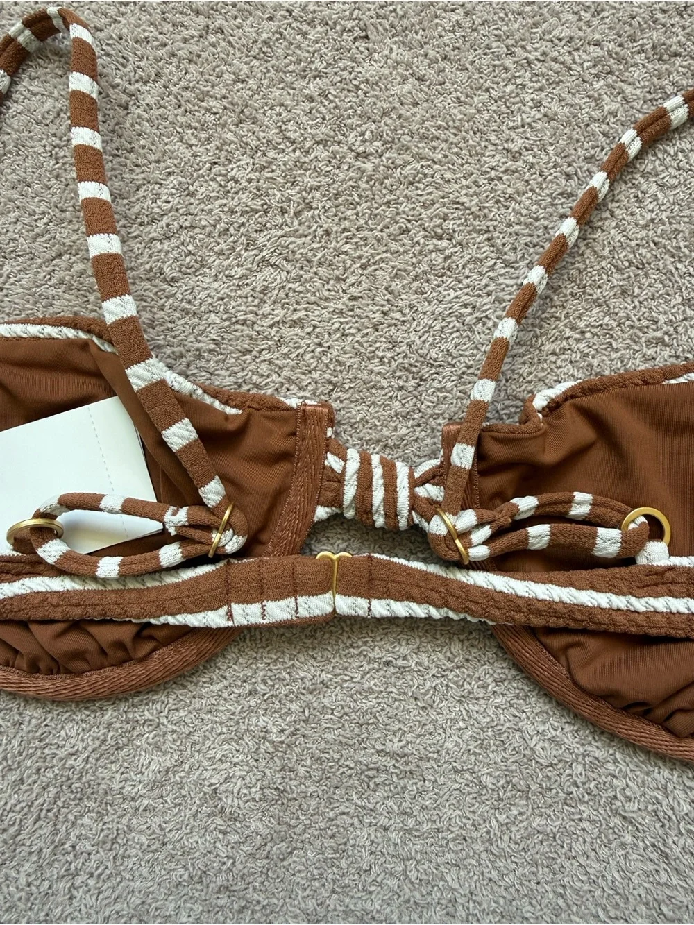 l*space x REVOLVE - SET - Tulip Top /Suzi Bottom Classic - BROWN SUGAR